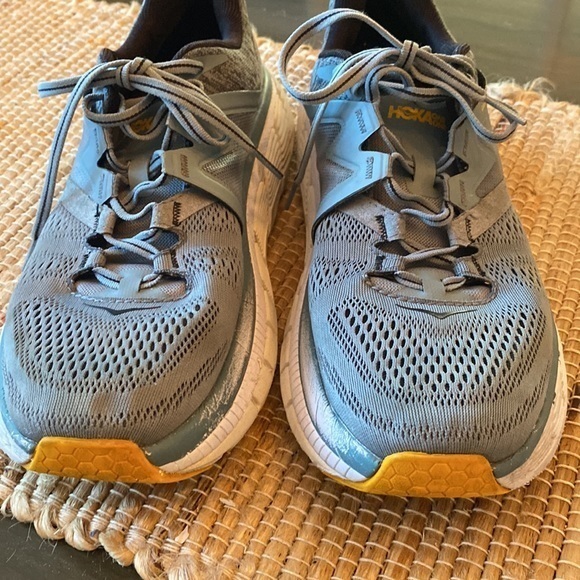 Hoka One One Mens Gaviota 2 Textile Synthetic Trainers Size 10 - Picture 6 of 10